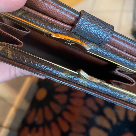 ****Authentic Vintage Louis Vuitton Monogram French Purse Wallet - Picture 4 of 5